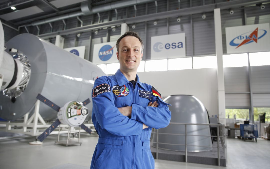 Portuguese students to talk and float with Matthias Maurer