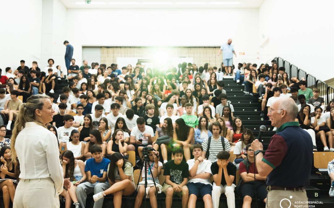 Sessions with European Astronauts in Portugal reached more than a thousand young attendees