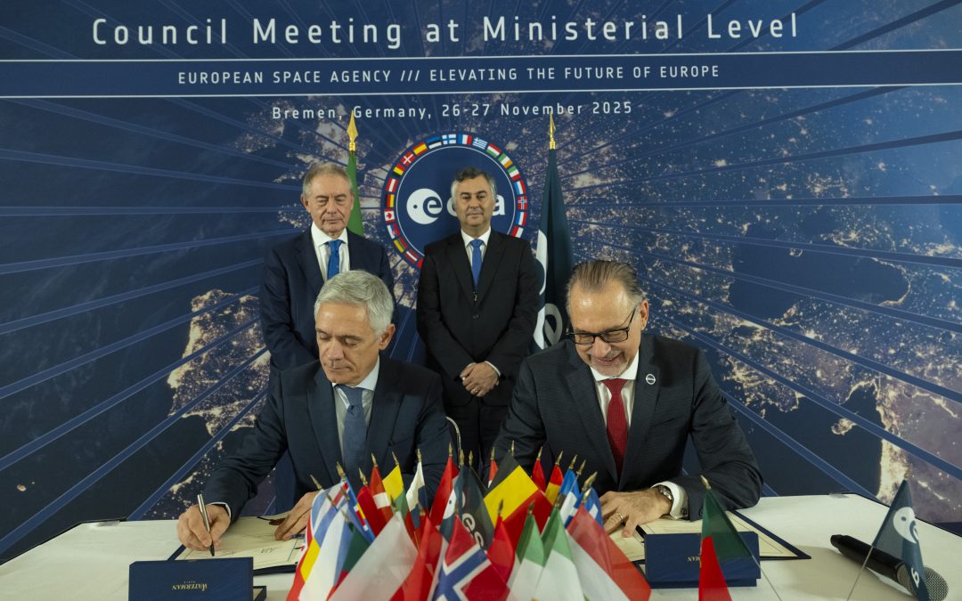 Portugal e ESA assinam o acordo para a aterragem do Space Rider em Santa Maria